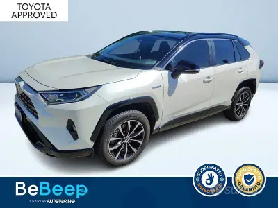 Usata Toyota RAV4 Hybrid Style 222 CV (163 kW) 2020 Bianco pastello SUV