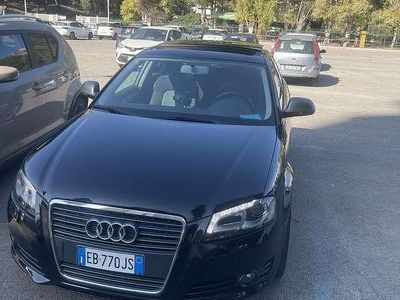Usata Audi A3 Attraction 105 CV (77 kW) 2010 Nero Berlina
