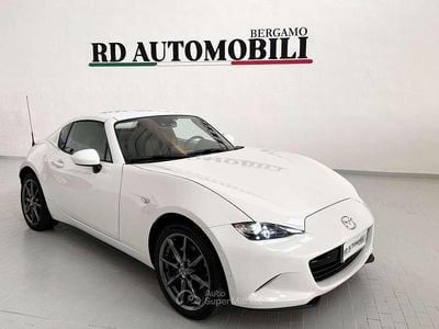 Usata Mazda MX5 160 CV (117 kW) 2018 Bianco perlato Cabrio