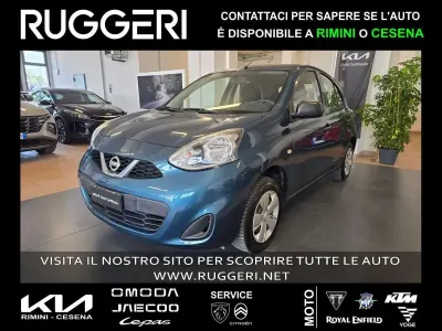 Usata Nissan Micra Acenta 80 CV (58 kW) 2016 Blu/azzurro Utilitaria