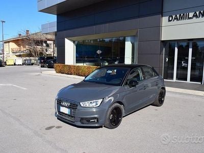 Usata Audi A1 Sportback Design 90 CV (66 kW) 2017 Grigio Utilitaria