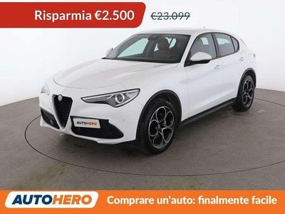 Usata Alfa Romeo Stelvio Super 210 CV (154 kW) 2019 Bianco SUV
