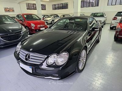 Usata Mercedes SL55 AMG AMG 476 CV (350 kW) 2002 Nero met. brillantinato Cabrio