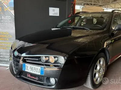 Usata Alfa Romeo 159 Progression 150 CV (110 kW) 2007 Nero Station wagon