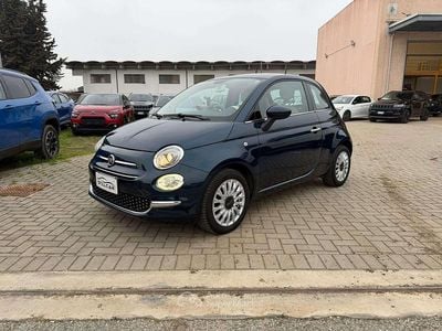 Usata Fiat 500 Lounge 69 CV (50 kW) 2018 Blu/azzurro Utilitaria