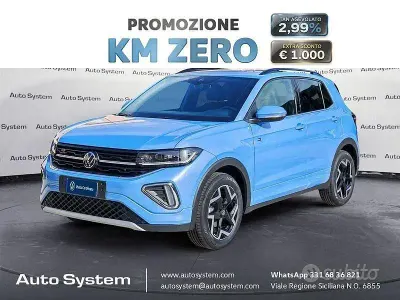 Nuova VW T-Cross R-line Plus 115 CV (84 kW) 2026 Blu SUV