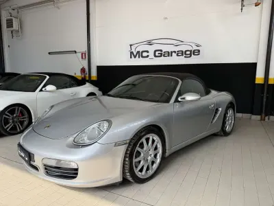 Usata Porsche Boxster 280 CV (205 kW) 2005 Argento Cabrio