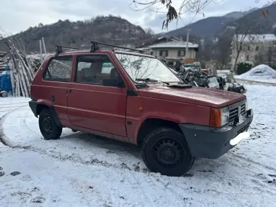 Usata Fiat Panda 39 CV (28 kW) 1998 Rosso Utilitaria