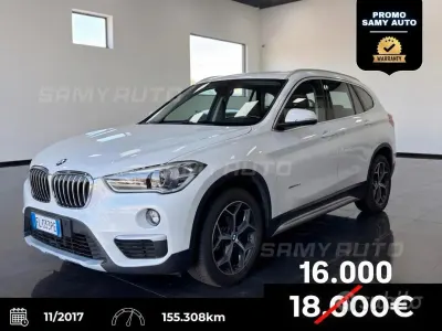 Usata BMW X1 xLine 150 CV (110 kW) 2017 Bianco SUV