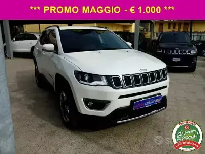 Usata Jeep Compass Limited 140 CV (102 kW) 2020 Bianco SUV