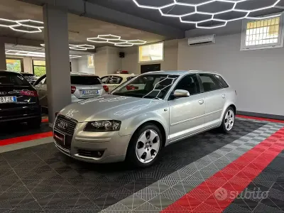Usata Audi A3 140 CV (102 kW) 2005 Grigio Utilitaria