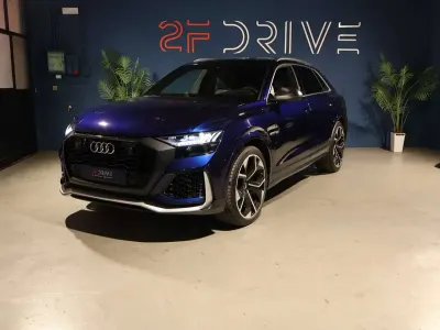 Usata Audi Q8 Ambiente 600 CV (441 kW) 2020 Blu/azzurro SUV
