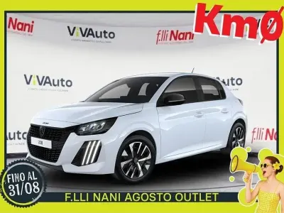 Usata Peugeot 208 Active 102 CV (75 kW) 2025 Bianco Utilitaria