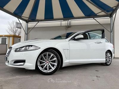 Usata Jaguar XF Sportbrake 163 CV (119 kW) 2014 Bianco Station wagon