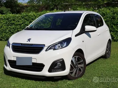 Usata Peugeot 108 72 CV (52 kW) 2021 Bianco Utilitaria