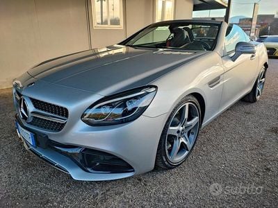 Usata Mercedes SLC250 Premium 204 CV (150 kW) 2018 Grigio Cabrio