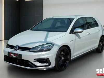 Usata VW Golf VII R 310 CV (228 kW) 2017 White silver Berlina