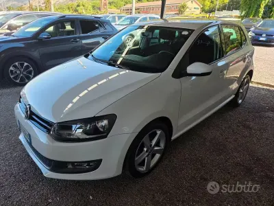 Usata VW Polo Highline 82 CV (60 kW) 2011 Bianco Utilitaria