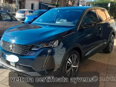 Usata Peugeot 3008 Allure 131 CV (96 kW) 2022 Bluazzurro SUV