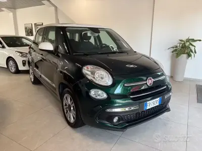Usata Fiat 500L Lounge 95 CV (69 kW) 2019 Verde Monovolume