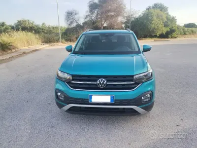 Usata VW T-Cross Style 110 CV (80 kW) 2023 Blu SUV
