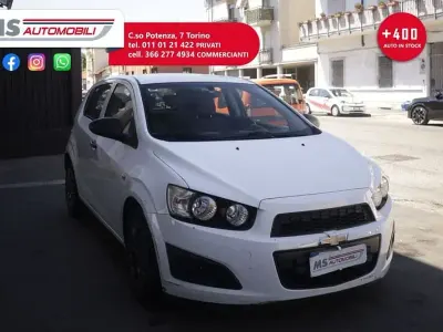 Usata Chevrolet Aveo LS 86 CV (63 kW) 2012 Bianco Utilitaria