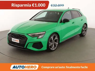 Usata Audi S3 310 CV (228 kW) 2021 Verde Berlina