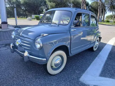 Usata Fiat 600 20 CV (14 kW) 1956 Grigio Cabrio