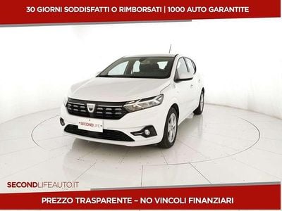 Usata Dacia Sandero Essentiel 101 CV (74 kW) 2021 Bianco Utilitaria