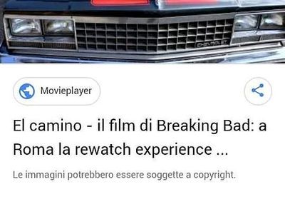 Usata Chevrolet El Camino 1987