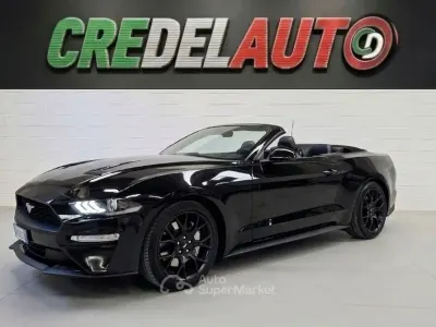 Occasion Ford Mustang 290 PK (213 kW) 2018 Zwart Cabriolet