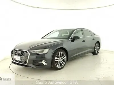 Usata Audi A6 Advanced Plus 204 CV (150 kW) 2024 Blu firmamento metallizzato Berlina