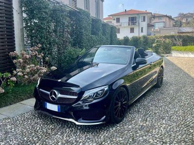 usata Mercedes C220 C Cabrio 220 d Premium Plus auto AMG Line