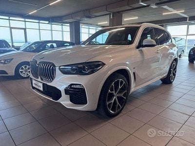 Usata BMW X5 M Sport 286 CV (210 kW) 2021 Bianco SUV