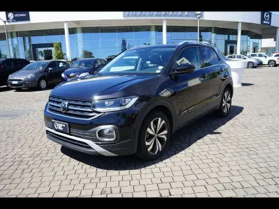 Usata VW T-Cross Style 110 CV (80 kW) 2022 Nero SUV