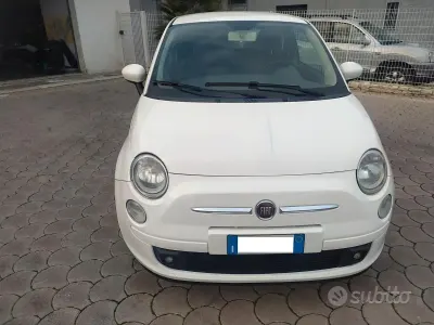 Usata Fiat 500 Pop 69 CV (50 kW) 2010 Bianco Berlina