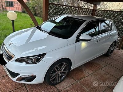 Usata Peugeot 308 Allure 120 CV (88 kW) 2015 Bianco Berlina