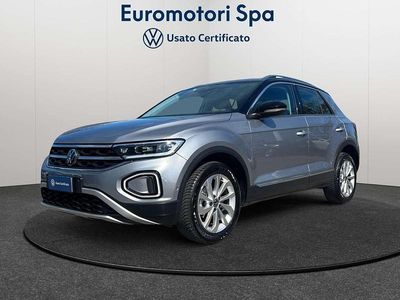 Usata VW T-Roc Style 110 CV (80 kW) 2023 Grigio SUV