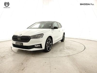 Usata Skoda Fabia Monte Carlo 95 CV (69 kW) 2025 Bianca tetto nero Utilitaria
