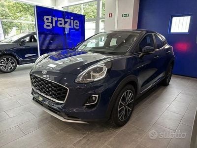 Usata Ford Puma Titanium X 125 CV (91 kW) 2022 Blu SUV