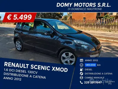 Usata Renault Scénic III XMOD 131 CV (96 kW) 2012 Nero Monovolume