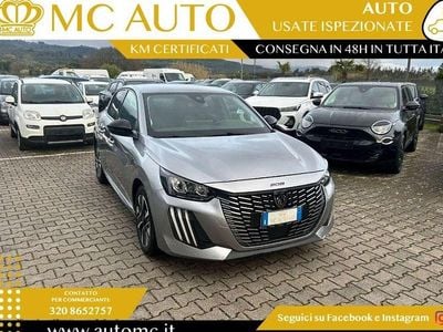 Usata Peugeot 208 Allure 101 CV (74 kW) 2025 Grigio scuro Utilitaria