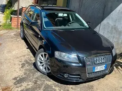 Usata Audi A3 140 CV (102 kW) 2008 Nero Utilitaria