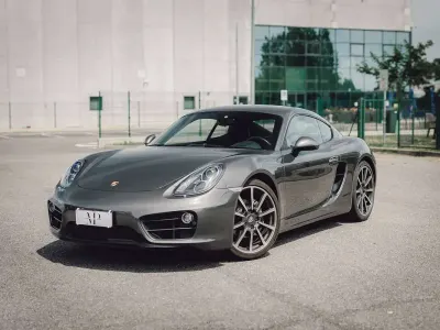 Usata Porsche Cayman 275 CV (202 kW) 2014 Grigio Coupé