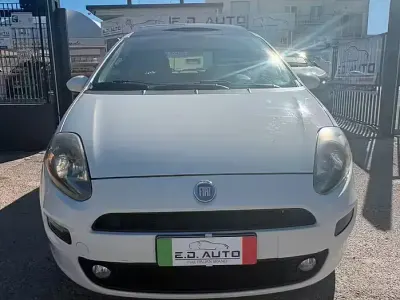 Usata Fiat Punto Evo Active 77 CV (56 kW) 2012 Bianco Utilitaria