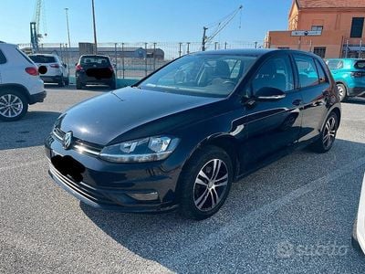 Usata VW Golf VII 85 CV (62 kW) 2018 Nero Berlina