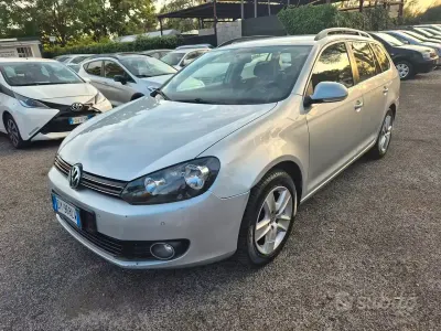 Usata VW Golf VI Highline 105 CV (77 kW) 2010 Grigio Utilitaria