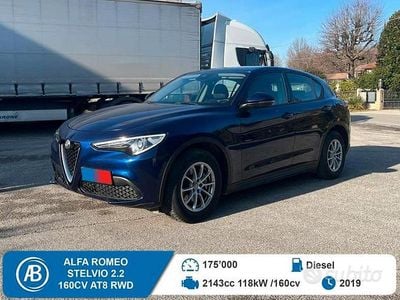 Usata Alfa Romeo Stelvio 160 CV (117 kW) 2019 Blu SUV