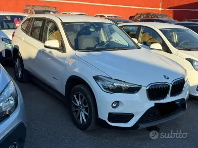 Usata BMW X1 Sport Line 116 CV (85 kW) 2016 Bianco SUV