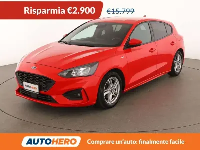 Usata Ford Focus ST-Line 125 CV (91 kW) 2020 Rosso Berlina